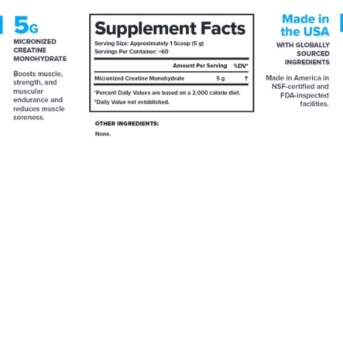 Legion Micronized Creatine Monohydrate Supplement - Image 2