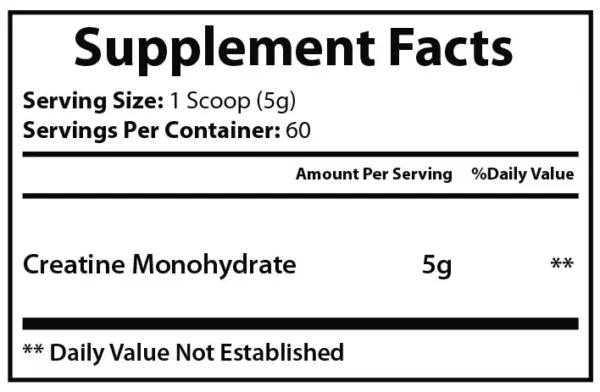 Pure Creatine Monohydrate - Image 4