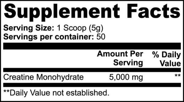 Creatine Monohydrate - Image 5